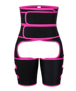 Double Belt Waist and Thigh Trainer