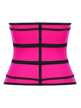Load image into Gallery viewer, Lady In Pink Triple Belt Waist Trainer
